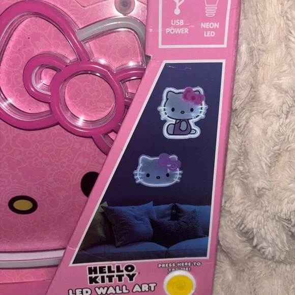 💕Sanrio Hello Kitty LED Neon Light Sign Wall Art💕 - Picture 3 of 4